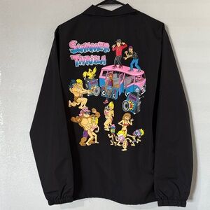 Thrilla Krew Summer Thrilla Black Snap Front Jacket M